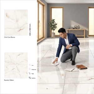 Raynold Gris 600x600mm <b>Matte</b> Nano Vitrified Porcelain Tiles 24x24 GVT Digital <b>Flooring</b> Bathroom - Product Image 3