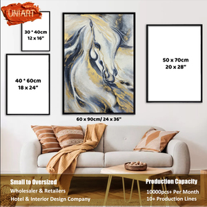 UNIART <span class=keywords><strong>cheval</strong></span> <span class=keywords><strong>blanc</strong></span> peint à la main tête <span class=keywords><strong>de</strong></span> <span class=keywords><strong>cheval</strong></span> portrait art mural <span class=keywords><strong>peinture</strong></span> à l'huile linéaire <span class=keywords><strong>cheval</strong></span> aux cheveux blancs <span class=keywords><strong>peinture</strong></span> à l'huile à la main - Product Image 5