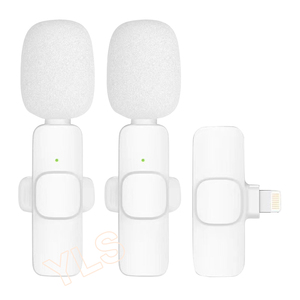 K9 Màu Sắc Mới Màu Hồng Mini Không Dây Lavalier Microphone Phỏng Vấn Clip Tiếng Ồn Hủy Bỏ Nhỏ Mic Cho Iphone Android Loại C Dòng Sống - Product Image 2