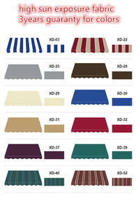 Toldos de cassette completos para montaje en pared, parasoles de aluminio para <span class=keywords><strong>techo</strong></span>, toldos motorizados retráctiles - Product Image 4