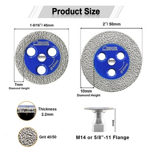 Siêu mỏng 40/50 mét chân không brazed kim cương Mini khắc lưỡi cưa DIY lớp cho cắt khắc rãnh đá cẩm thạch gạch Granite - Product Image 3