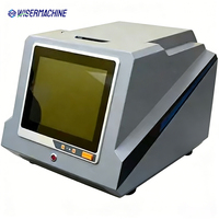 Spectromètre à rayons X pour l'analyse de l'or, analyseur XRF avec caméra HD, multilingue, pour les institutions de billetterie d'or et les laboratoires de métaux précieux