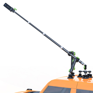 Palo Selfie Telescópico Estilo Vlog para Exteriores, con Ventosa Fuerte, Soporte para Cámara Deportiva <span class=keywords><strong>de</strong></span> Acción 360° para Automóvil - Product Image 1