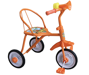 Kinderdreirad für 2-6 Jahre, 3-Rad-Fahrzeug, Baby-Aufsitzspielzeug, Baby-Dreirad - Product Image 1