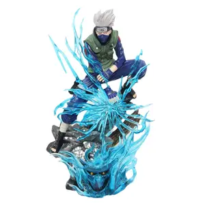 Anime narutos Nhật Bản GK Hatake Kakashi Sasuke PVC hành động con số đồ chơi trẻ em bức tượng nhỏ tượng