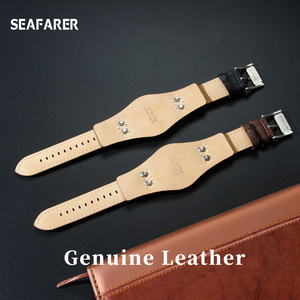 [Spot d'usine] <span class=keywords><strong>montre</strong></span> en cuir de vache véritable avec motif fossile CH2564 CH2565 22mm - Product Image 3