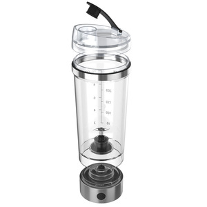 Electric Portable USB Rechargeable Blender 250ml Stainless Steel Blade For <b>Protein</b> Powder <b>Coffee</b> Milkshake - Product Image 3