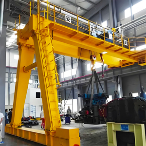 Grue semi-portante à double poutre personnalisable de haute qualité, optimisant efficacement l'espace d'atelier, grande capacité et stabilité - Product Image 1