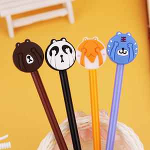 Nuevo Bolígrafo de Gel Kawaii Creativo y Lindo con Diseño de Pata de Gato y Conejo, Estilo Navideño de Dibujos Animados, Multicolor, para Oficina, Niñas y Niños - Product Image 5