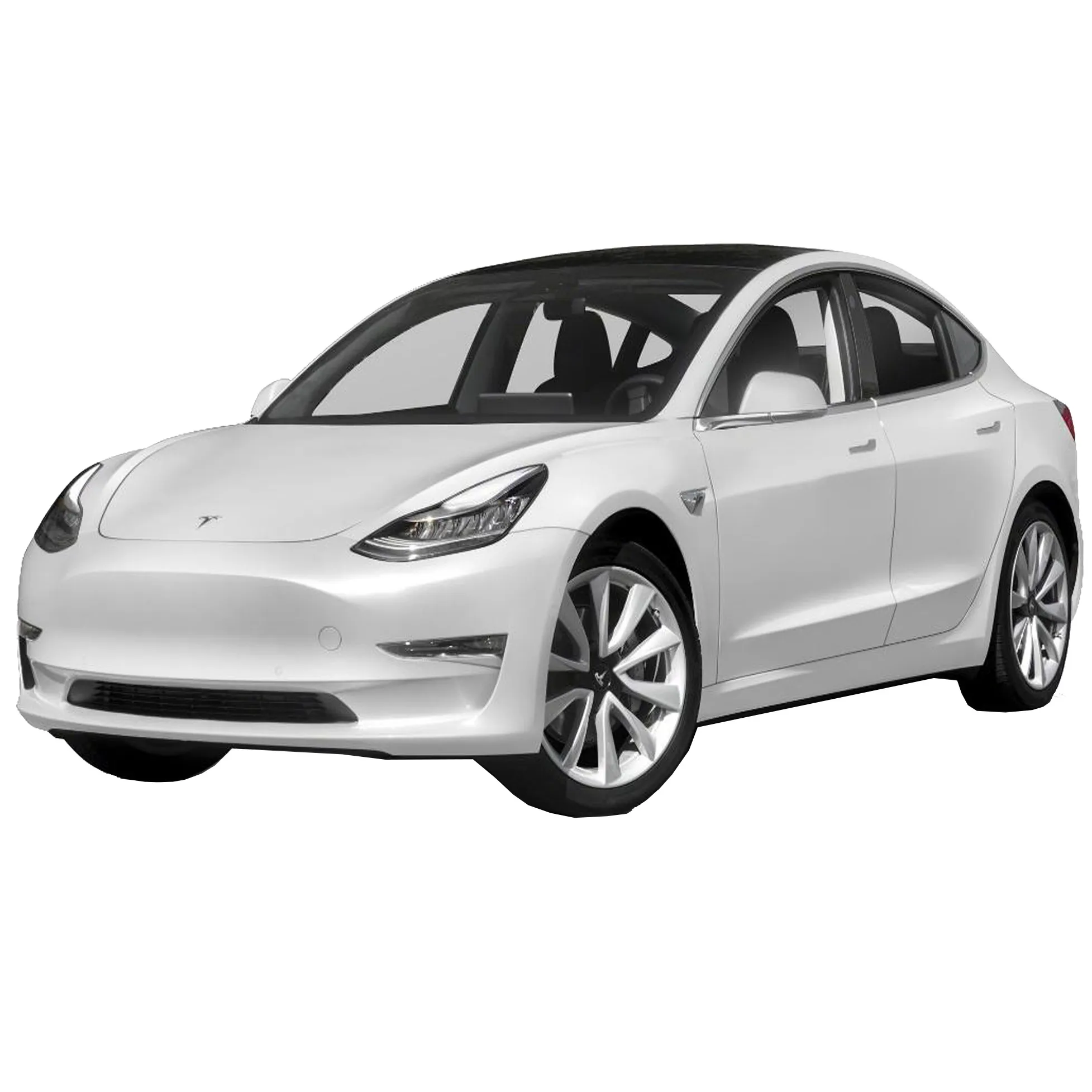 Used China model 3 sedan 4 seater white color pre-owned Tesla vehicles 4WD 275hp kit electric car for sale