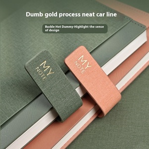 Tùy chỉnh A3 bìa cứng da ràng buộc kế hoạch máy tính xách tay đơn giản kinh doanh notepad giá trị cao quà tặng cho các trường học sử dụng - Product Image 2