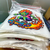 Transferencias DTF de Colores Vibrantes, Película de Transferencia de Calor Personalizada para Chaquetas de Mezclilla y Uniformes, Alta Elasticidad, Bajo MOQ, Envío Global
