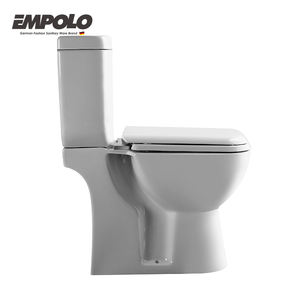 Ensemble WC et baignoire Empolo moderne en céramique deux pièces avec couvercle autonettoyant – Sanitaire <span class=keywords><strong>de</strong></span> fabrication industrielle - Product Image 5