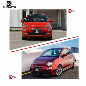 Kit de Carrocería Shengyu PP para FIAT 500 2007-2025, Actualización a <span class=keywords><strong>Abarth</strong></span> |   Instalación Fácil | |   Ajuste Perfecto |   OEM - Product Image 3