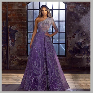 <span class=keywords><strong>Vestido</strong></span> de Fiesta Elegante para Mujer, Estilo Europeo Americano 2025, Corte Entallado, <span class=keywords><strong>Largo</strong></span>, <span class=keywords><strong>con</strong></span> Abertura Lateral, Lentejuelas, Manga Abierta, Nuevo Estilo Primavera-Verano - Product Image 2