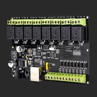 Les commutateurs de contrôleur d'accès IP/ Ethernet de Module de relais réseau à 8 canaux transmettent Modbus TCP