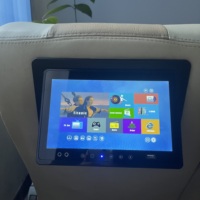 Jok belakang Bus nirkabel, Monitor sandaran kepala Android mobil 9 inci 4g 64gb layar Ips dudukan belakang hiburan 32G 16g
