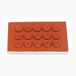 Moules en silicone personnalisés pour machine de marquage à chaud - Product Image 2