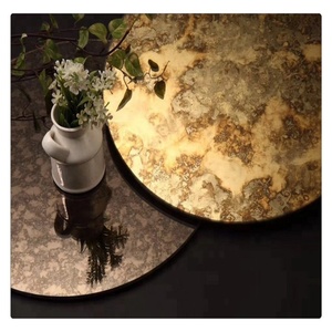 Antique Large Silver Bathroom <b>Mirror</b> Glass Sheet Home Design Product - Product Image 3