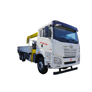 FAW 10Ton Camión montado 4X2 Grúa de pluma hidráulica Grúa móvil Camión Motor Cojinete Núcleo 3Ton/10Ton Bomba de construcción ¡Venta! - Product Image 1