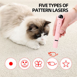 Venta al por mayor carga USB detectar felino tiña gato láser juguete - Product Image 2