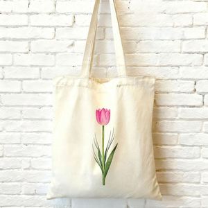 Sacs en toile de coton bio 100% personnalisés, imprimés, simples, pour le shopping, pas chers, avec logo - Product Image 3