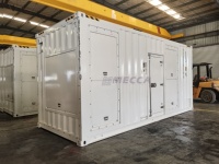 Générateur silencieux/type de conteneur 1mw Cummins/Perkins/MTU/Baudouin 1000kw 1250kva 1500 kva groupe électrogène diesel