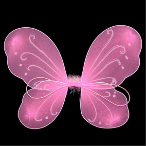 Alas de Mariposa Coloridas, Alas de Hada Arcoíris, Accesorios de Disfraces, Accesorios para Actuaciones en Escenario, Decoración para Fiestas del Día del Niño - Product Image 2