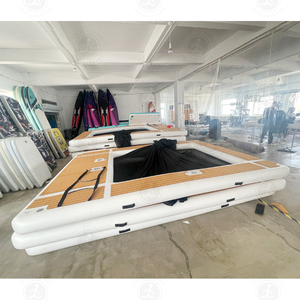 <strong>Custom</strong> Inflatable <strong>Floating</strong> Swimming <strong>Pool</strong> With Net/ Sea Swimming <strong>Pool</strong> for Boat or Yacht - Product Image 3