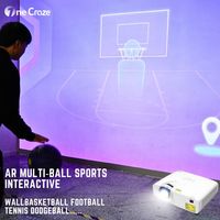 Jeu de projection murale interactif numérique multijoueur AR Sport : Football, Basketball, Pickleball pour salle de sport et jeux en intérieur