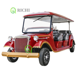 Coche Clásico de Lujo Rojo de Estilo Moderno en Venta, Coche Vintage Conducible, Coche de Golf Urbano, Coche para Recepción de Turistas en Oferta - Product Image 1