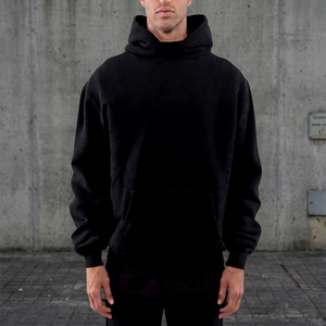 Sudadera con Capucha Personalizada con Logotipo OEM, Sudadera Informal de Felpa de Algodón Suave y Cálida, Corte Regular, Manga Larga, Lisa, Básica, para Hombre - Product Image 1