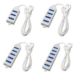 <span class=keywords><strong>Regleta</strong></span> de Enchufes Estándar Italiana 10/16A, <span class=keywords><strong>Cable</strong></span> de Extensión de 3/4/5/6 Vías con Interruptor y Protección Contra Sobrecarga de 3500W - Product Image 1