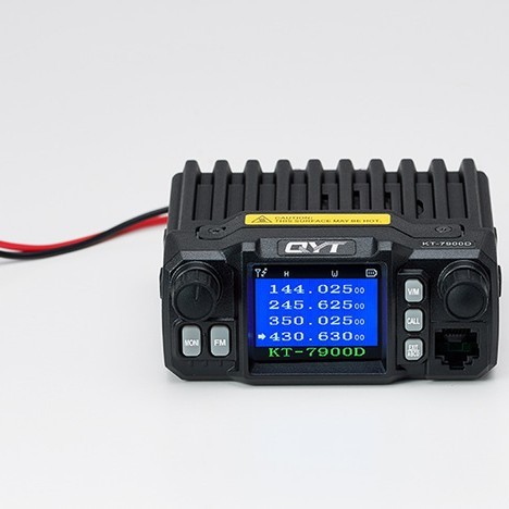 QYT KT-7900D 25W Car Mounted Vehicle Mobile Transceiver Base Radio in Vehicle Two Way Radio