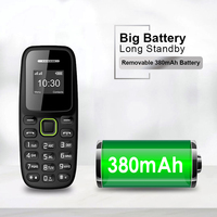 Téléphone portable mini BM 310, réseau GSM 2G, double SIM, enregistrement d'appels, voix magique, liste noire, lecteur MP3, téléphone à boutons de poche