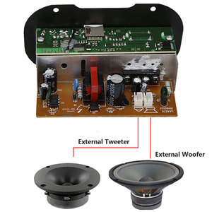 12V Mono loa siêu trầm Hi-Fi Bass <span class=keywords><strong>Power</strong></span> <span class=keywords><strong>Amp</strong></span> 35-80W kim loại USB TF điều khiển từ xa Xe công suất cao bảng khuếch đại 5-10inch Loa - Product Image 4