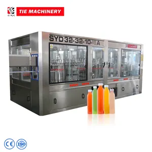 3 In 1 Automatic 16 000-18 000BPH Beverage Factory Pure Water Pet Bottle Filling Packaging Machine