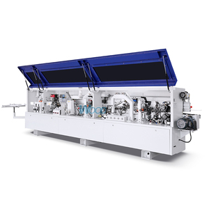 Máquina de bandas de borde Woodfung MY13T con bote de pegamento superior y máquina de bandas de borde completamente automática de haz de aluminio de elevación automática - Product Image 5