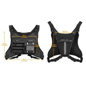 Tactische borstas Molle waterafstotende lichtgewicht voorloopvest tas sport borstas voor heren - Product Image 4