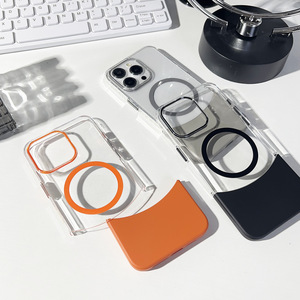 <span class=keywords><strong>Coque</strong></span> de <span class=keywords><strong>t</strong></span>éléphone Double couche résistante à la chaleur transparente <span class=keywords><strong>pour</strong></span> iphone 16 15 14 13 12 <span class=keywords><strong>11</strong></span> Pro Max <span class=keywords><strong>coque</strong></span> transparente - Product Image 1