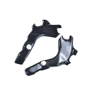 Couverture de cadre en carbone sec 3K pour Kawasaki Ninja ZX-25R 2020+ - Panneau latéral de moto - Product Image 4