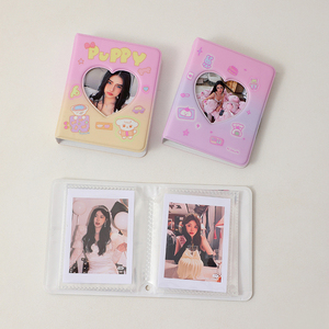 Album Fotografico Personalizzato Kpop Cartoon con 32 Tasche, Porta Carte e Porta Foto in Stile Carino per Photocard e Film Instax Mini - Product Image 3
