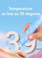 Stylo d'impression 3D Filament ABS/PLA/Acier inoxydable Cadeau éducatif créatif pour enfants