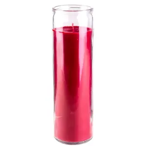 Candele Religiose per Chiesa in <span class=keywords><strong>Paraffina</strong></span>/Cera di Soia in Barattolo di Vetro Cilindrico - Product Image 1