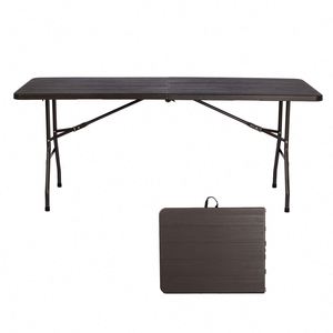 Wholesale Cheap Modern <b>Foldable</b> <b>Plastic</b> PP <b>Table</b> for Indoor/Outdoor Events Medicine Use Hotel & Restaurant - Product Image 2