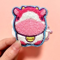 Chapeau Personnalisé Anime Lettre Brodée Caoutchouc Cuir Tissé Pvc Fer Sur Écusson Chenille Écussons Brodés