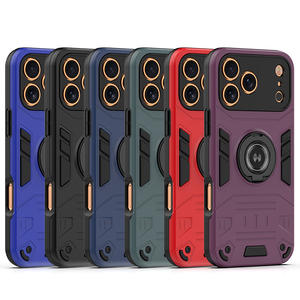 <span class=keywords><strong>Singstar</strong></span> deux en un tpu + pc coques de téléphone pour Huawei nova Y72 support rotatif à 360 degrés béquille Fundas Para étui celulaire - Product Image 6