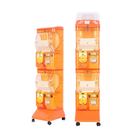 Distributeur automatique surprise de jouets de capsules d'oeufs avec service personnalisé distributeur de balles à monnayeur double couche mini jouet gashapon machine