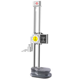 Hengliang manivela manual de acero inoxidable, medidor de altura, regla de doble columna, regla de altura <span class=keywords><strong>Vernier</strong></span> de acero inoxidable <span class=keywords><strong>con</strong></span> <span class=keywords><strong>reloj</strong></span> - Product Image 1
