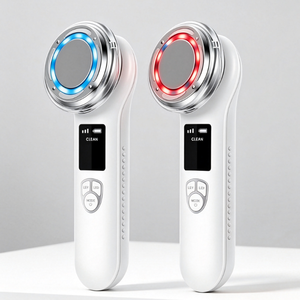 Masseur facial portatif à <span class=keywords><strong>micro</strong></span>-<span class=keywords><strong>courant</strong></span> pour le <span class=keywords><strong>lifting</strong></span> du visage, instrument de beauté pour le soin de la peau, resserrement des pores, <span class=keywords><strong>lifting</strong></span> facial par la glace - Product Image 1
